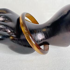 Moonglow Bangle Bracelet Golden Brown Lightweight